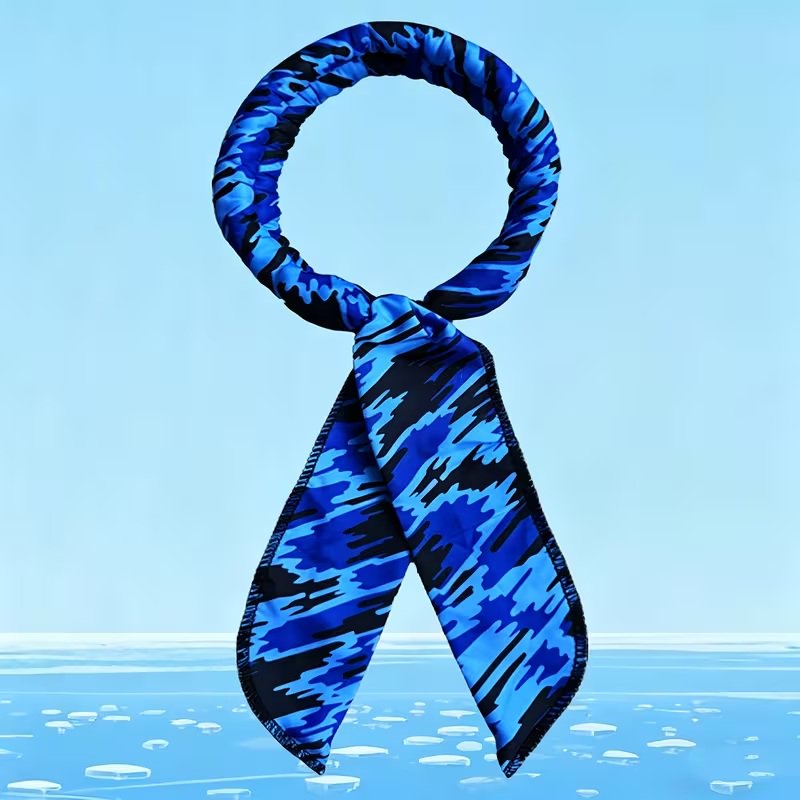 Cooling Bandana with Gel Insert for Dogs, Sky Blue product photo