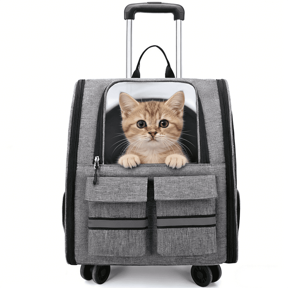 Backpack Pet Carrier with Mesh Windows, Deep Navy product photo