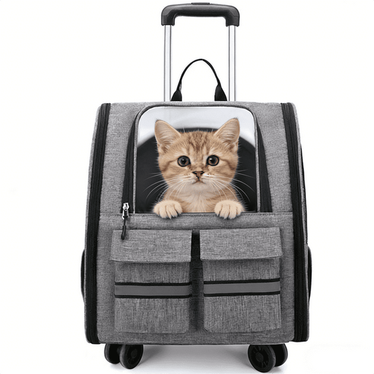Backpack Pet Carrier with Mesh Windows, Deep Navy product photo