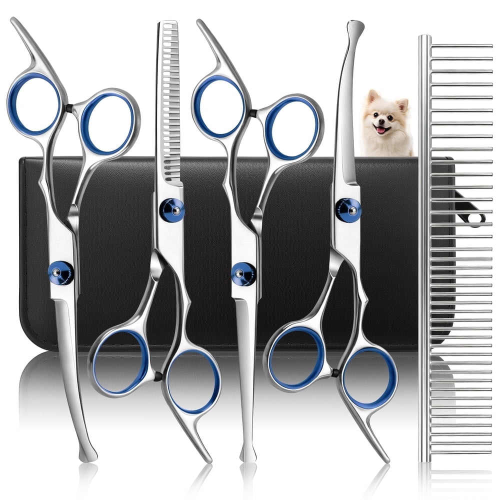Grooming Scissors Set with Rounded Tips, Stainless product photo