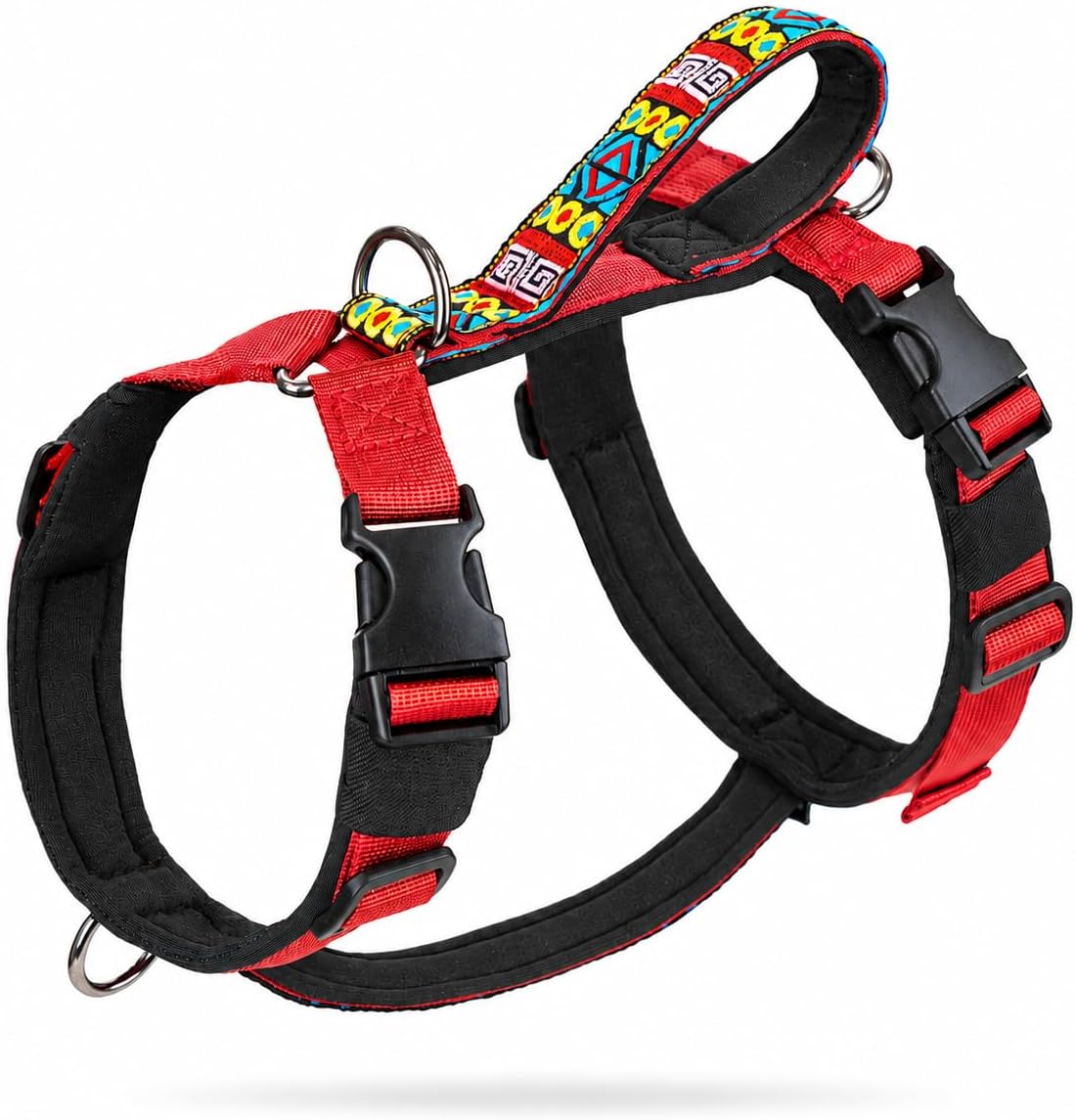 No-Pull Front-Clip Dog Harness with Padded Chest, Olive Green, Medium product photo
