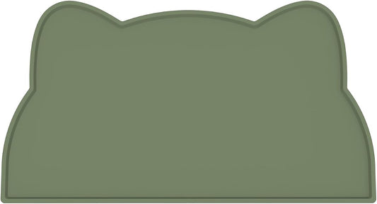 Non-Slip Silicone Feeding Mat for Bowls, Slate Blue product photo
