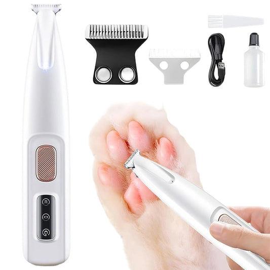 Paw and Ear Trimmer Cordless, Cream product photo