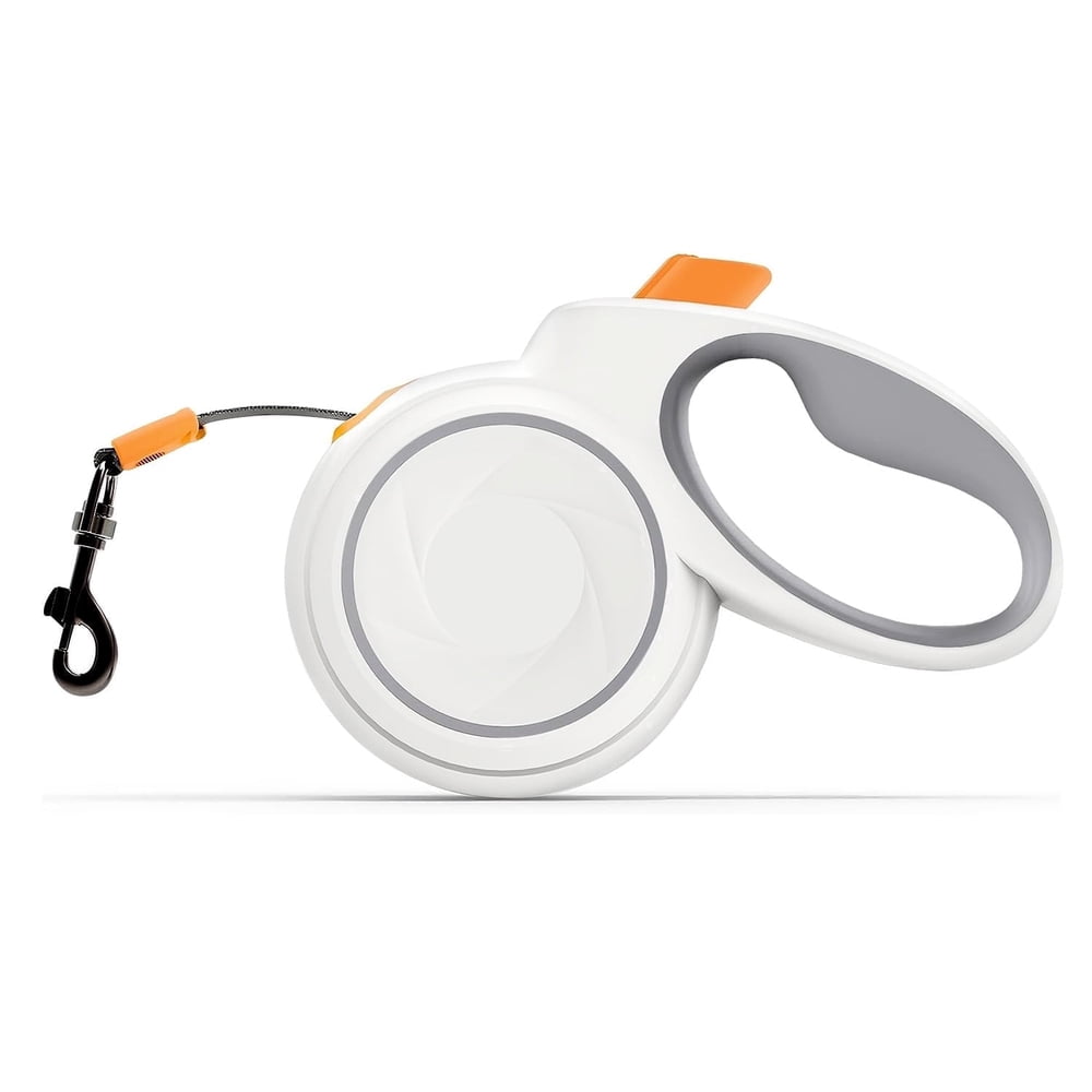 Retractable Dog Leash 16-Foot Tape, Gray, Medium Breeds product photo